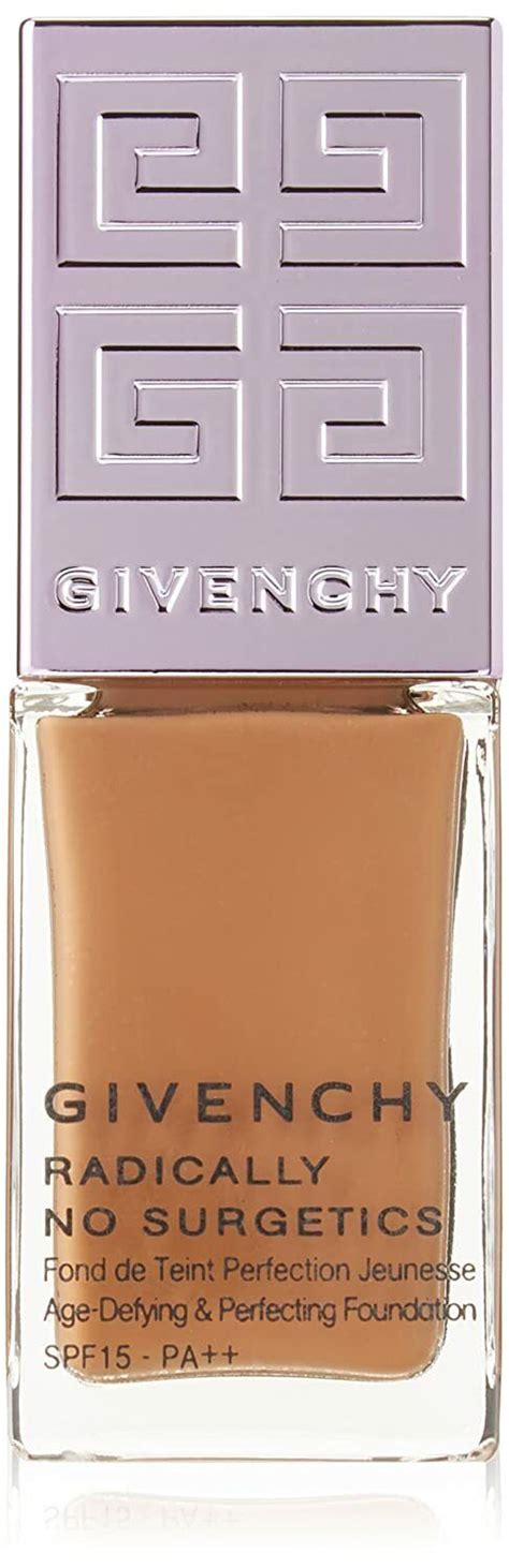 givenchy age defying and perfecting foundation|Radically No Surgetics Age.